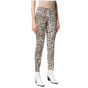 Michael Kors Savannah Leopard Print Jeans Size 2